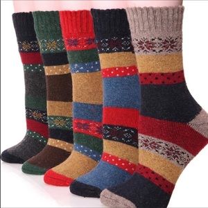 Wool Blend Socks Winter Warm Thick Hiking Boot